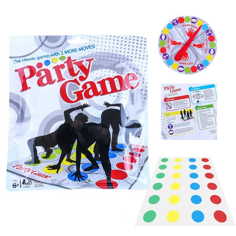 Party Games For 5 Year Olds Indoors - Jogo Twister - Brinquedo Interativo para