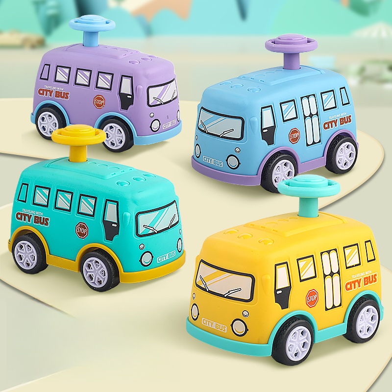 Party Games Bus - Rebote inércia pressionando carro avião ônibus