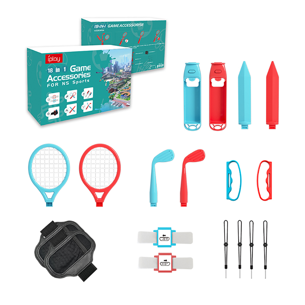 Party Games Nintendo Switch - 18 em 1 kit de acessórios