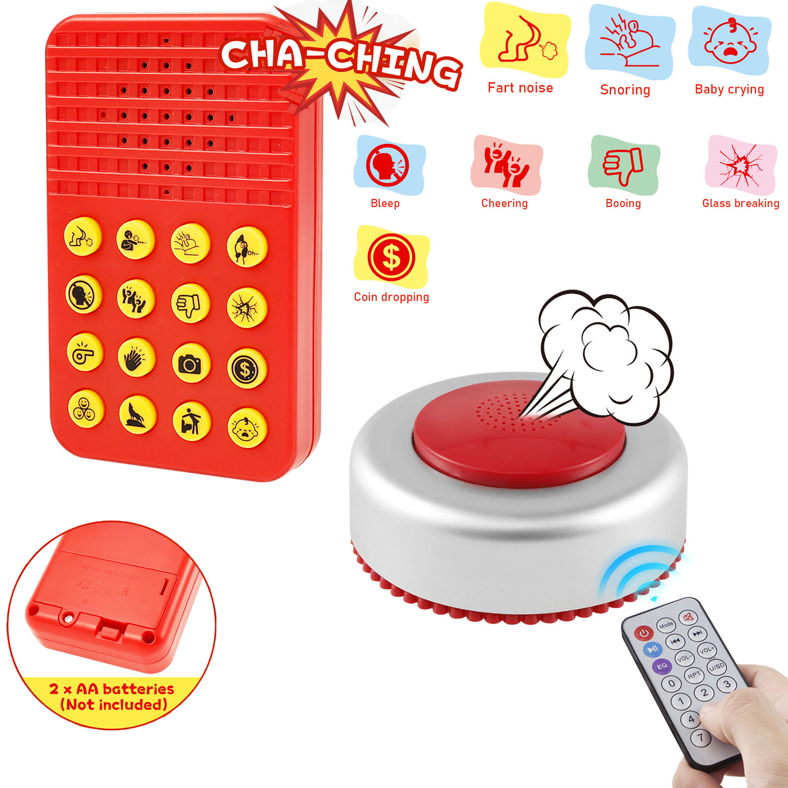 Party Games Easter - Máquina de Efeitos Sonoros Engraçados, Máquina