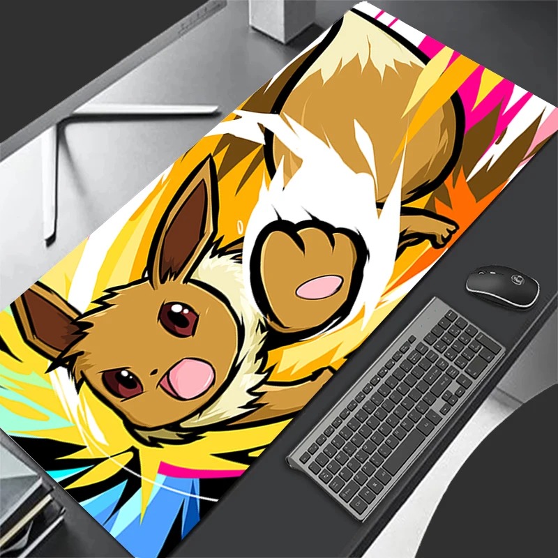 Party Games Pc - Mouse Pad para Jogos P-Pokemon Eevee