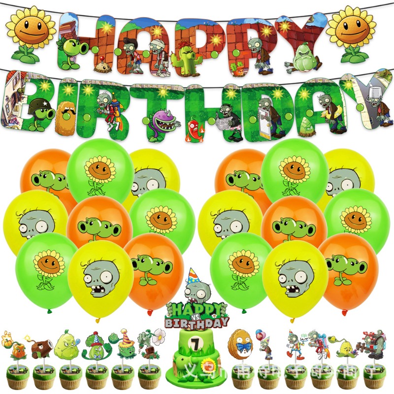 Zombie Party Games - Novo Kit de Decoração para Festa