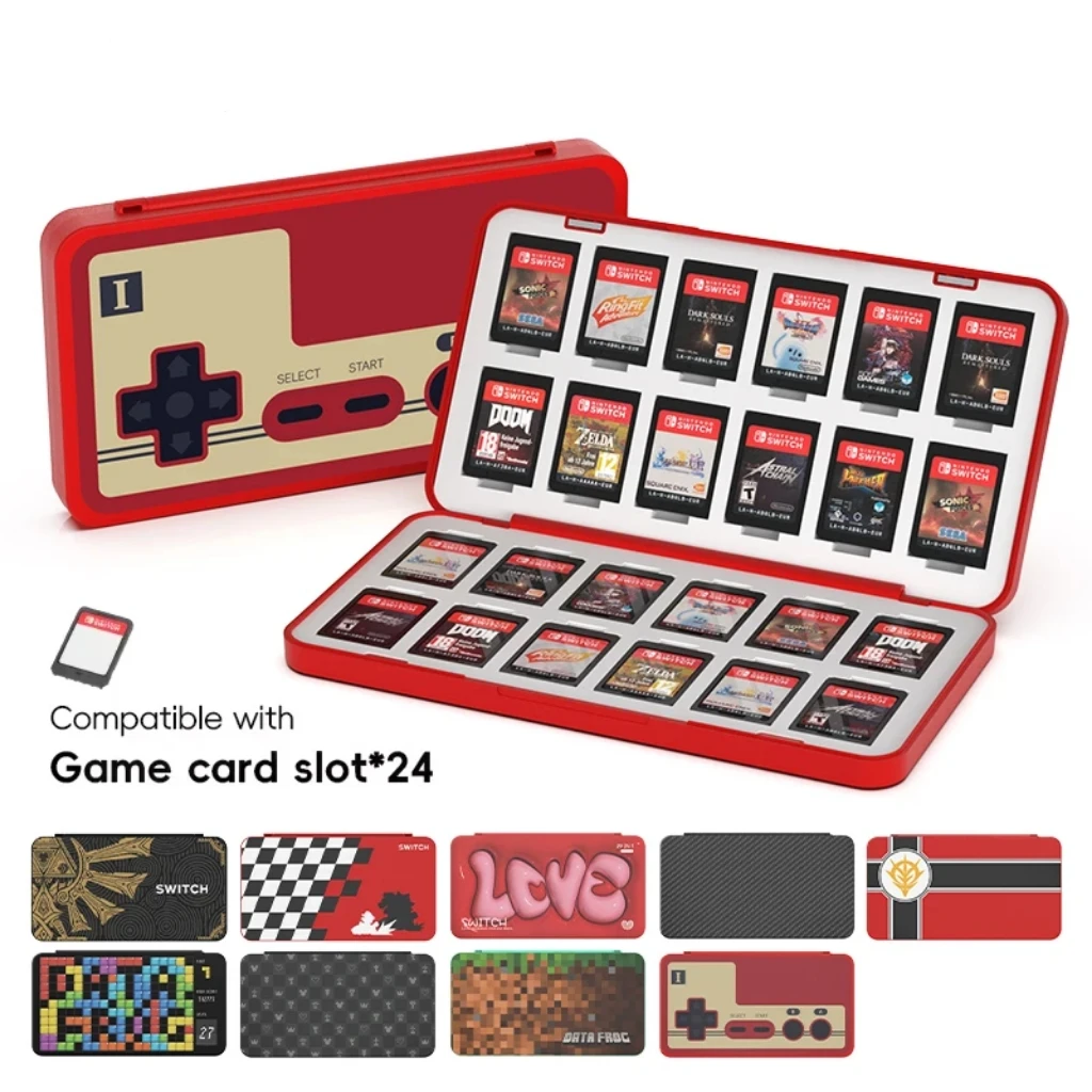 Party Games Nintendo - DATA FROG Estojo de Armazenamento para