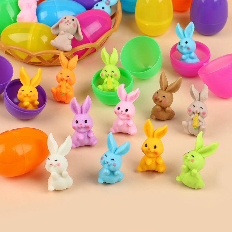 24 peças de ovos de Páscoa com - Party Games Easter avaliação e preço