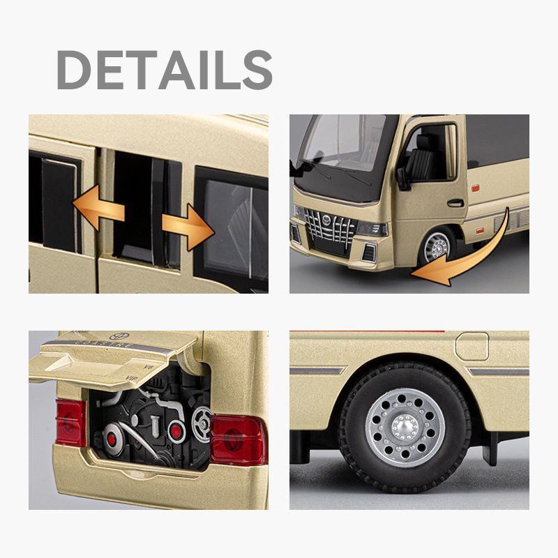1:33 toyota coaster bus liga m - Party Games Bus avaliação e preço