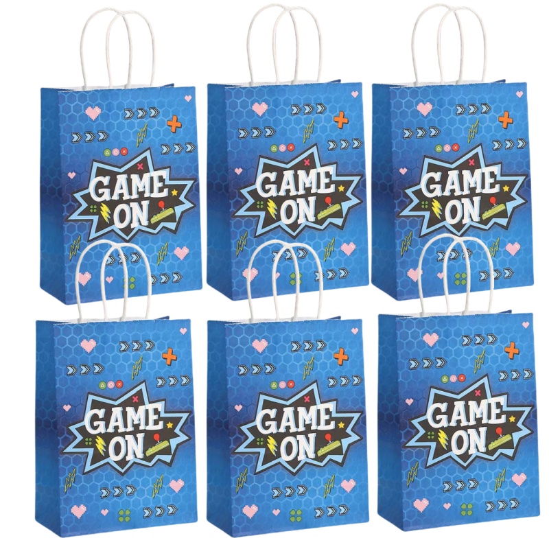 6/24 pçs videogame em tema sac - Party Games Easter avaliação e preço