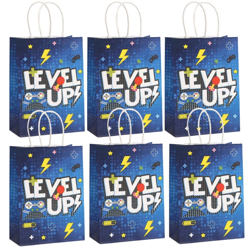 6/24 pçs videogame em tema sac - Party Games Easter avaliação e preço