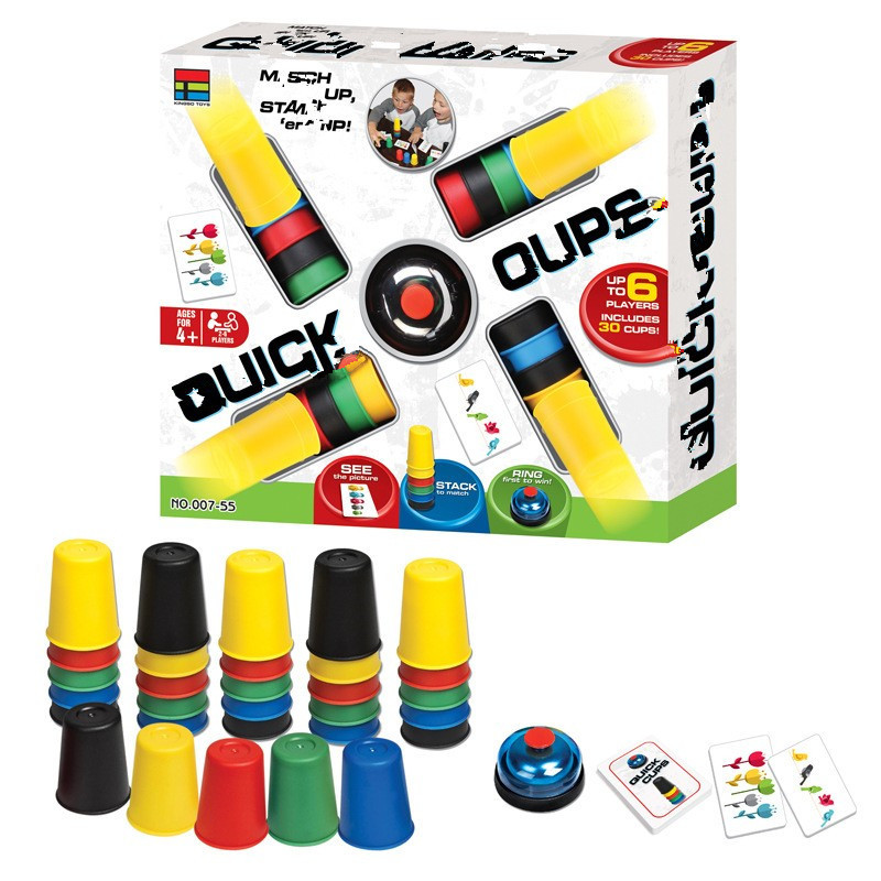 Esportes empilhamento copos jo - Party Games For 5 Year Olds Indoors avaliação e preço