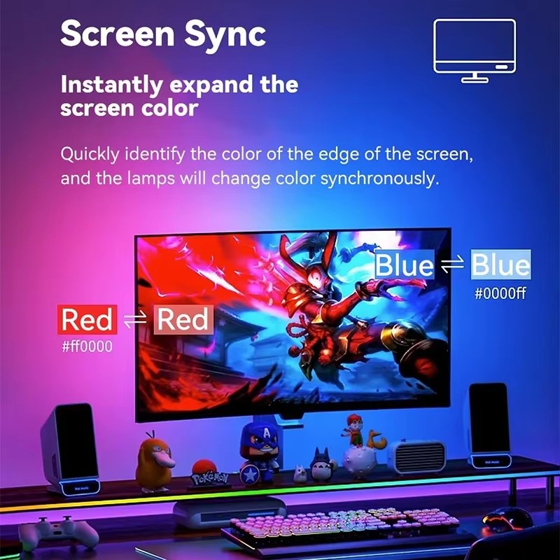 Fita de Luzes RGB para Jogos,  - Party Games Pc avaliação e preço