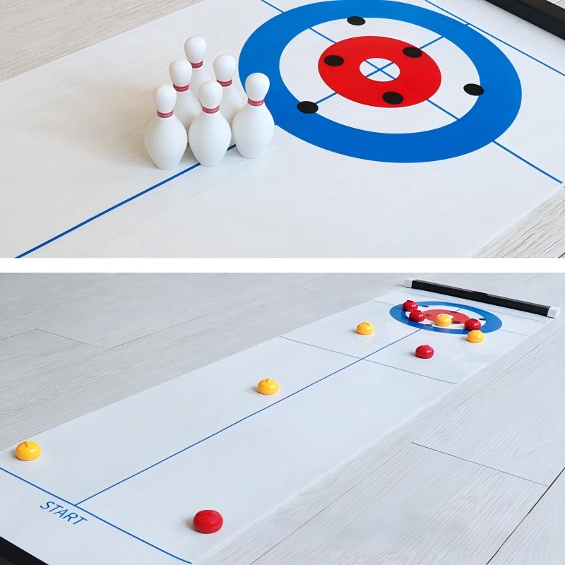 Novo Jogo de Mesa Mini Curling - Party Games For 5 Year Olds Indoors avaliação e preço