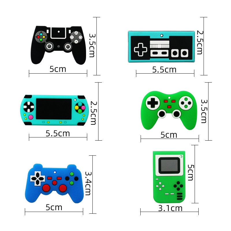 6/12 pçs pvc chaveiro gamepad  - Party Games On Switch avaliação e preço
