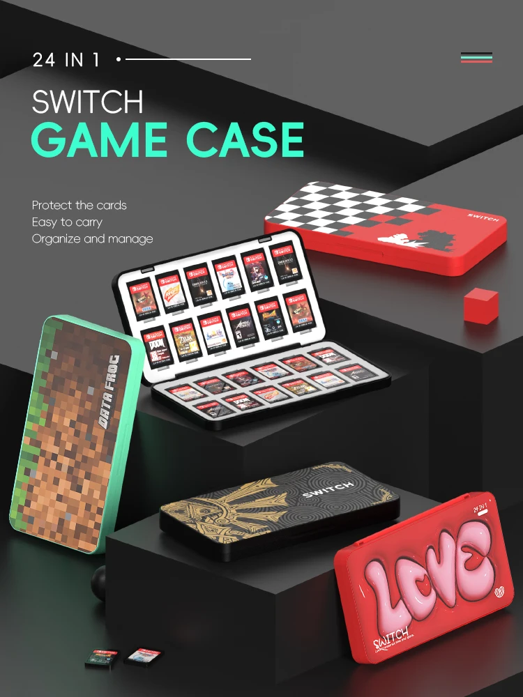 DATA FROG Estojo de Armazename - Party Games Nintendo avaliação e preço